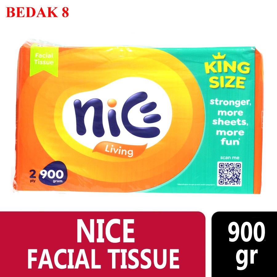 Nice Tissue Wajah Kiloan 900 Gr/ Facail Tissue Nice 900 gr