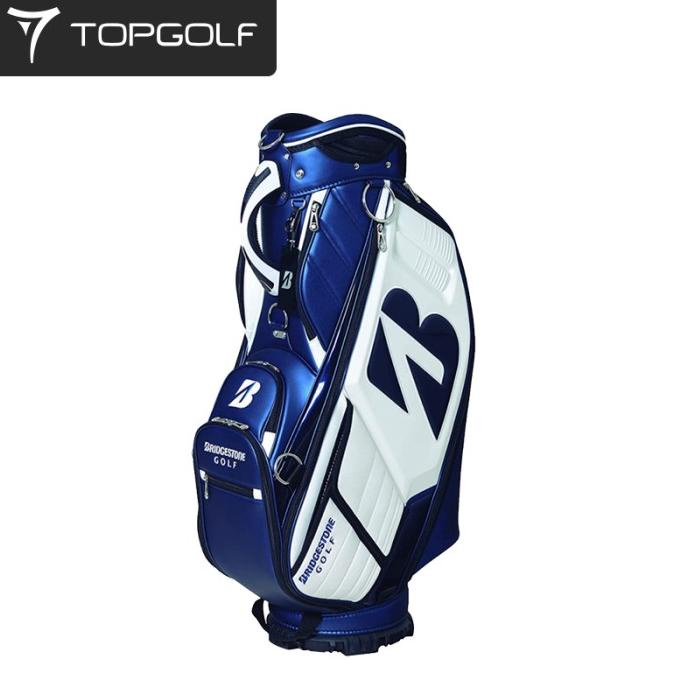 Caddie Bag Golf Bridgestone Cbg201 White/Black