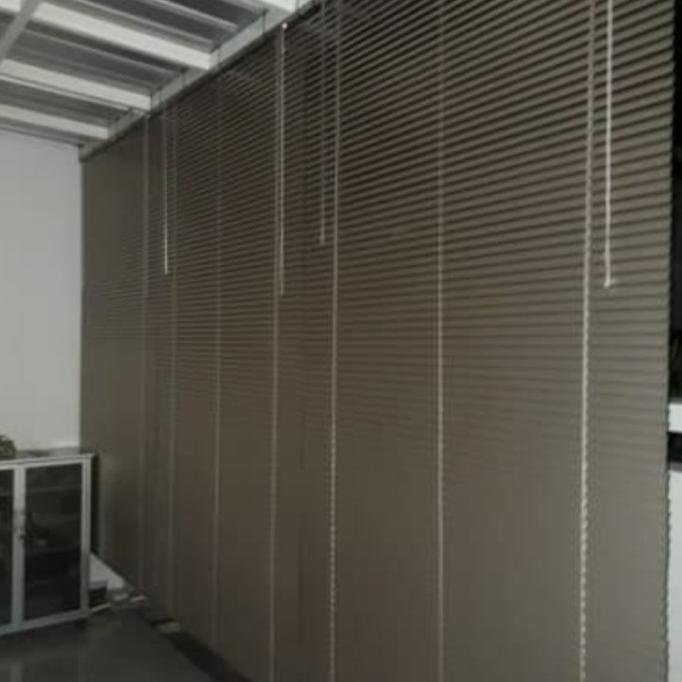 Sale Kris venetian tirai gulung blind alumunium uk 120 x 220 gold silver /GORDEN JENDELA/GORDEN PINT