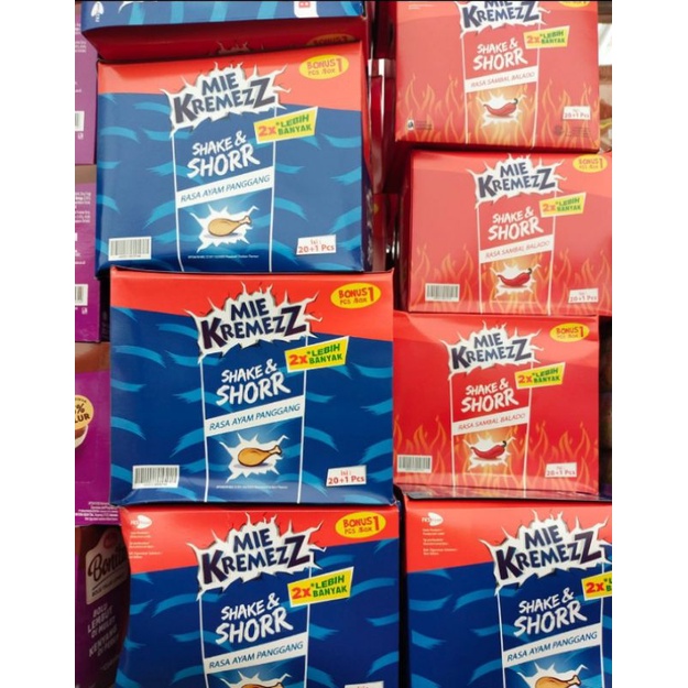 

Mie Kremes ( 1 box isi 20pc )