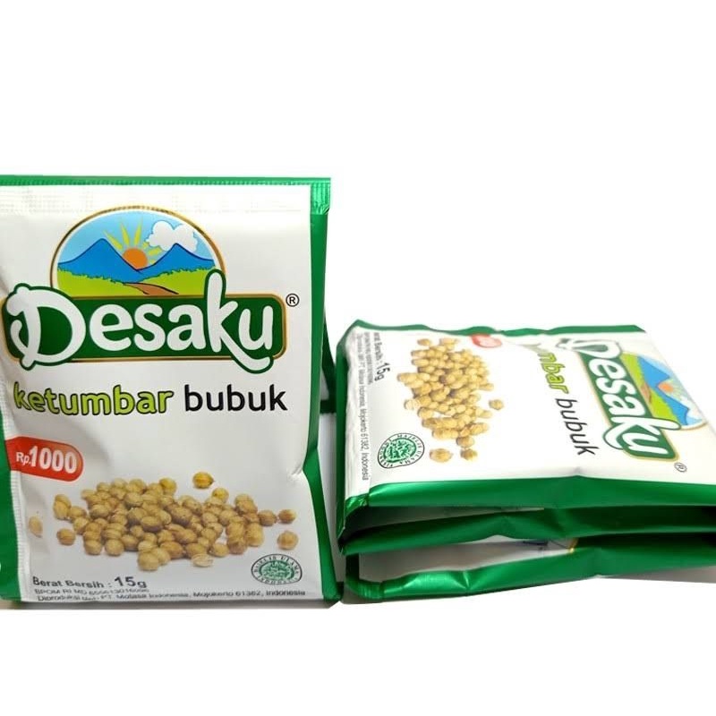 

Desaku Ketumbar Bubuk 12.5 Gram 12 Pcs