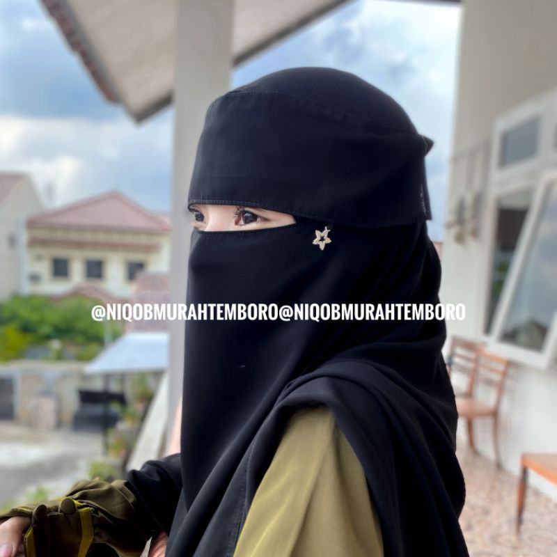 Niqab cadar poni bandul bintang