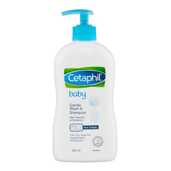 Cetaphil Baby Gentle Wash &amp; Shampoo (Hair &amp; Body) Sabun dan Sampo Bayi