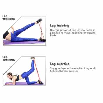 Tali Stretching Yoga Fitness Power Resistance / Tali Pemanasan Olahraga / Tali Stretching Pembentuk Otot Lengan Tangan Kaki Tubuh Badan Dada Speeds Original / Tali Karet Elastis Lentur Olahraga Di Rumah / Tali Streaching Alat Bantu Pemanasan Yoga Gym
