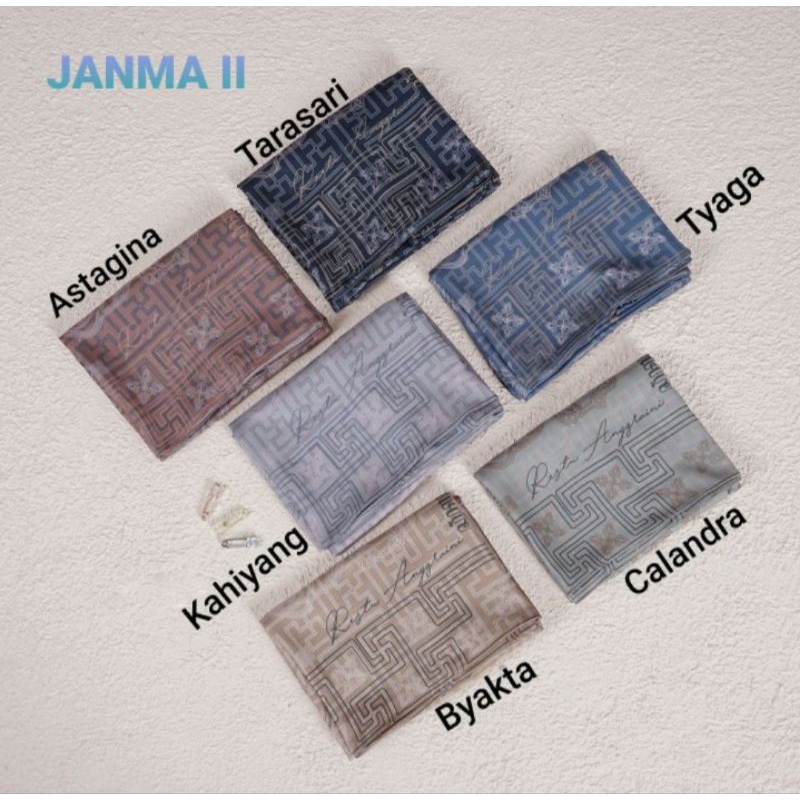 Preloved Janma Scarf II Restu Anggraini