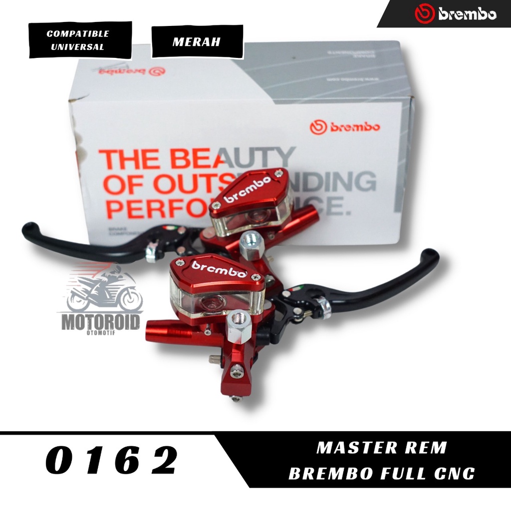 MASTER REM BREMBO FULL CNC TABUNG OVAL DOUBLE UNIVERSAL