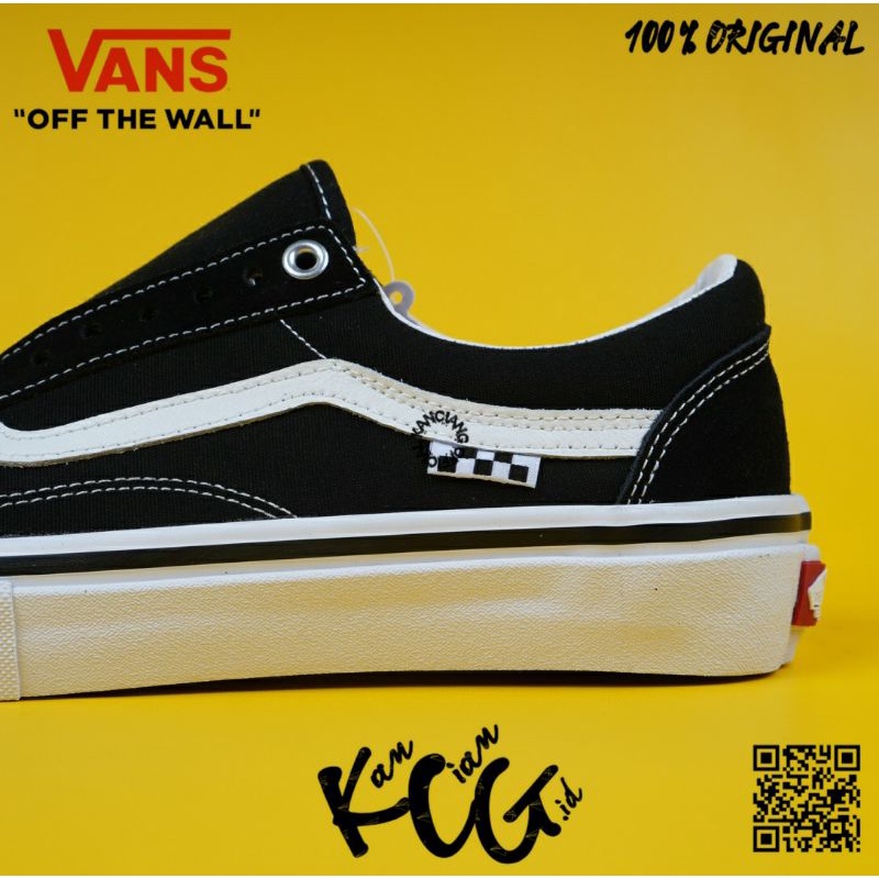 Vans Old Skool Pro Skate Black White 100% Original Bnib