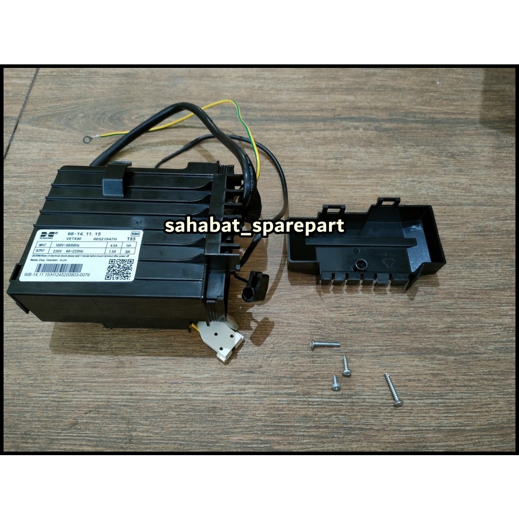 MODUL PCB KULKAS INVERTER AQUA LEMARI ES 2 PINTU ORIGINAL AQR D275