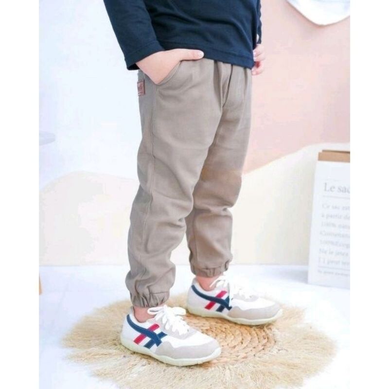 Celana Jogger Anak Laki Laki Premium Zunior 1 - 9 Tahun