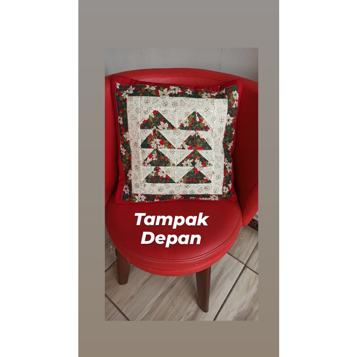 Paket Isi  5pcs  / Sarung Bantal Kursi dan Sofa 40 x 40cm Premium Tebal Aesthetic Resleting / Cushio