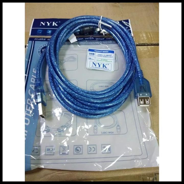 Jual Kabel Usb Extension 10m Perpanjangan Usb Nyk Male Female 10 M Nyk M F Shopee Indonesia 0535