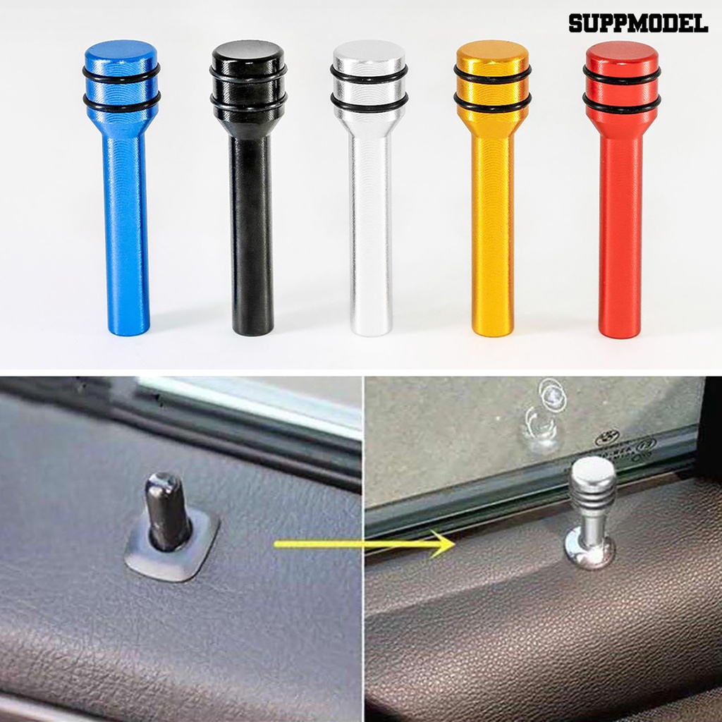 [Dekorasi] Pin Kunci Pintu Mobil Universal Hias Ringan Pengaman Interior Mobil Door Lock Knob Untuk Modifikasi