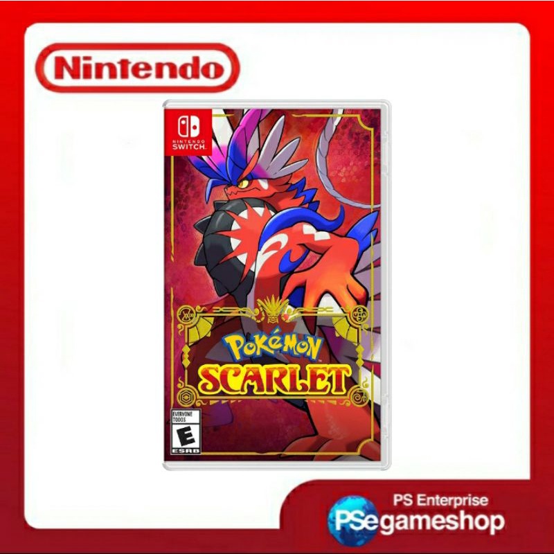 Nintendo Switch Pokemon Scarlet (Asia/English)