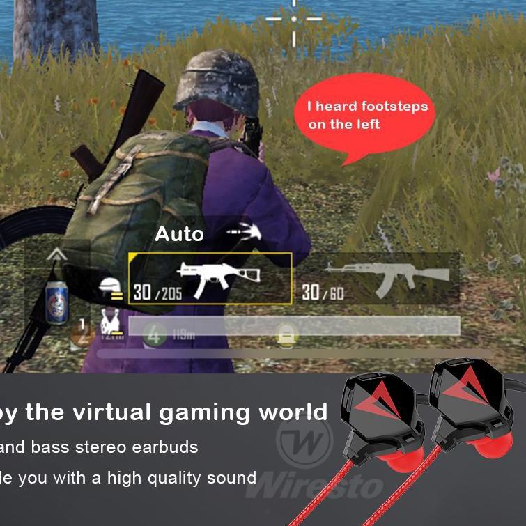 5.5 SALE ⚡Headset Gaming N5 PUBG Bass Noise Cancelling with Mic Mobile Earphone Gaming Murah Hifi Ha