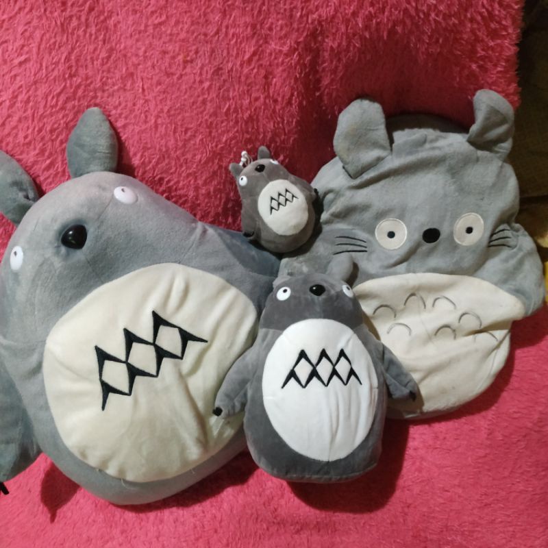 boneka totoro - landak - hamster - hamtaro