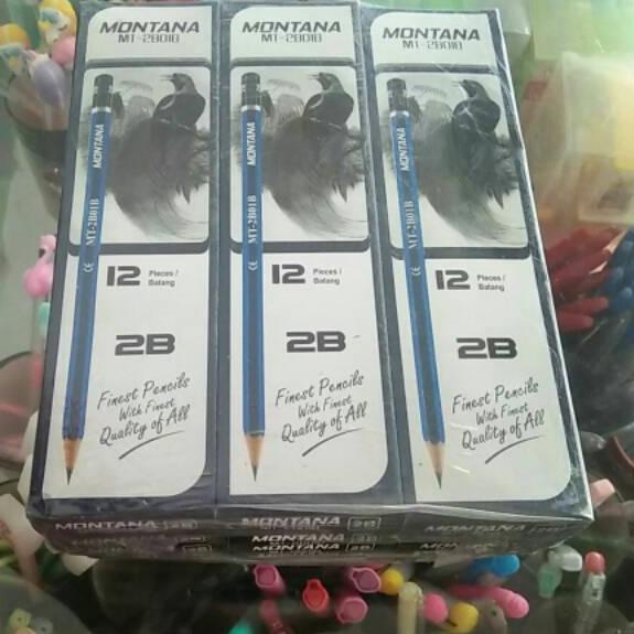 

♕ Pensil 2B biasa isi 12 pcs ∞