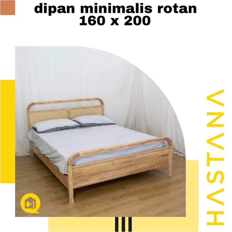dipan tempattidur minimalis jati jepara , dipan kayu jati estetik , dipan rotan , dipan minimalis modern