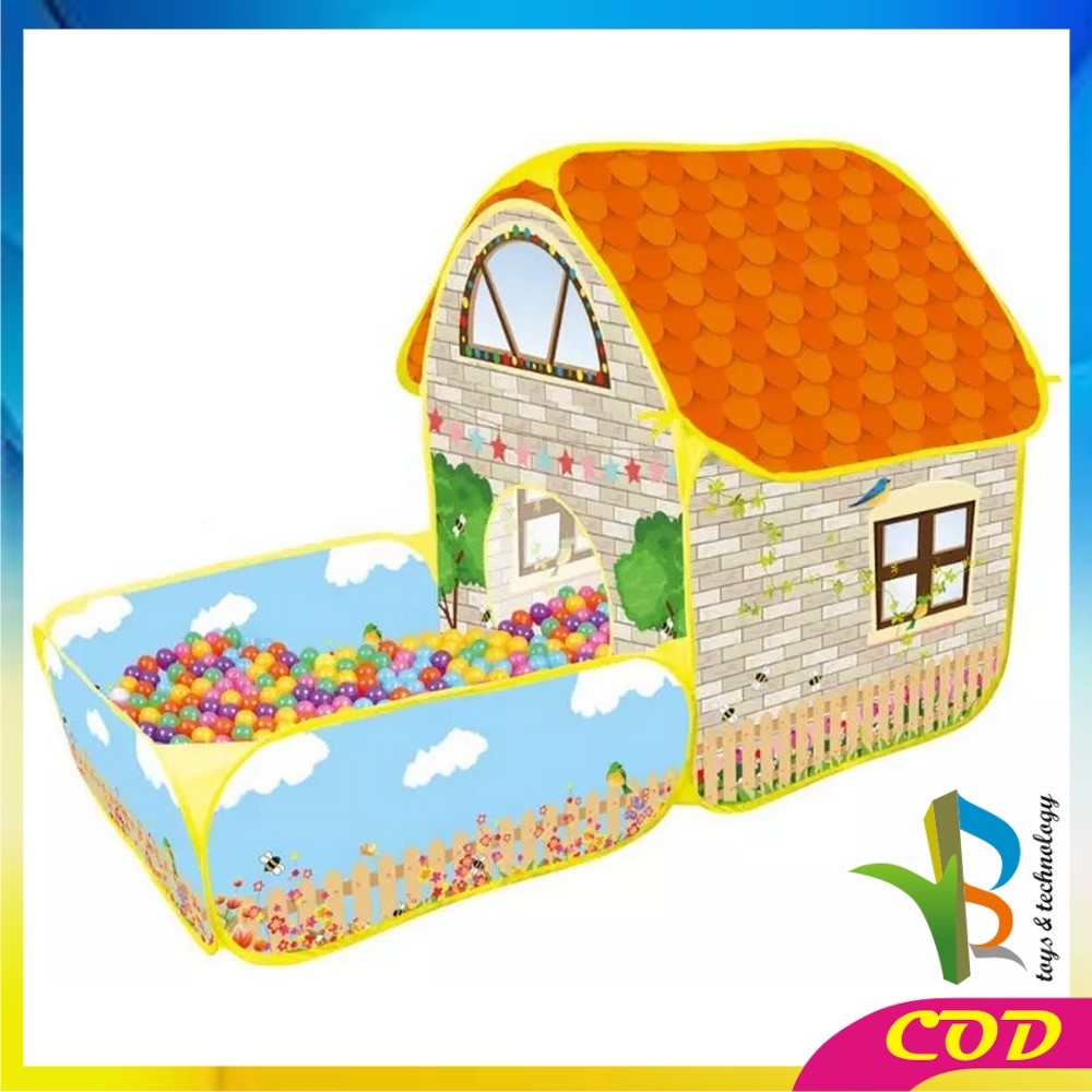 RB-M12 M113-114 Mainan Tenda Rumah Rumahan Anak Playground Playhouse Camping Anak / Tenda Mobil