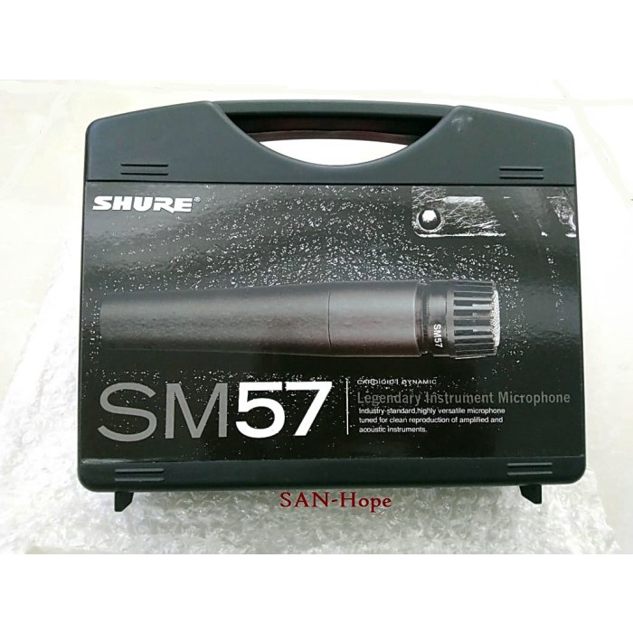Mic Shure Microphone Shure SM57 SM 57 Mik Shure Koper kabel Terbaik san3sh Berkualitas