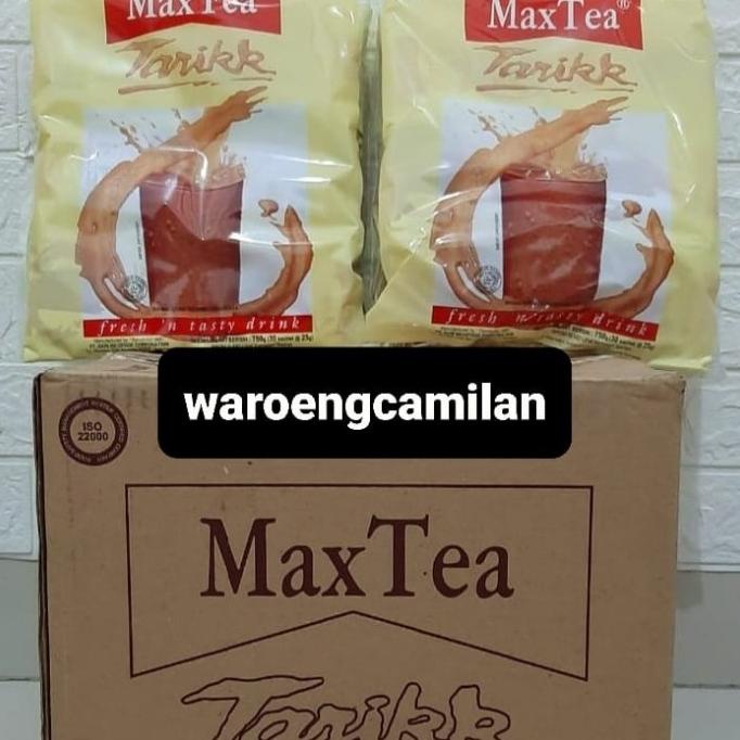 

Max Tea Teh Tarik isi 30 sachet x 25gr