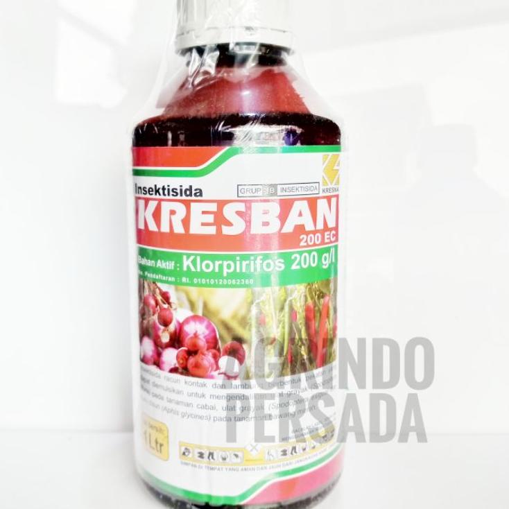 Tren Kekinian.. Insektisida Kresban 200EC 1 Liter | Kresban 1 Liter 200EC