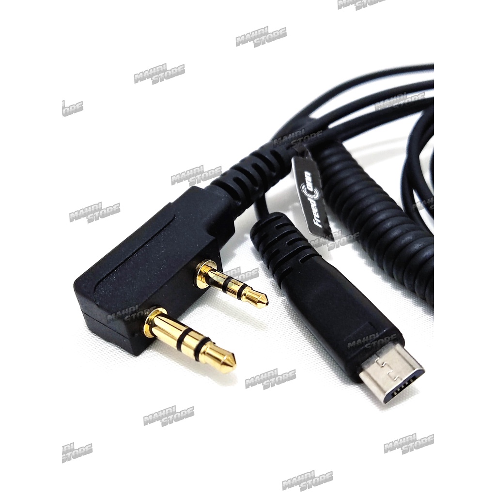 PTT KABEL HT Intercom Bluetooth Headset Helm K2 Line Freedconn TREX TMAX PRO