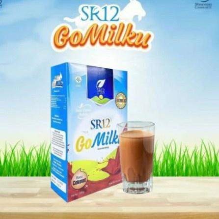 

AHL4-8PRE3 SUSU KAMBING SR12 Gomilk Gomilku Go Milku / Susu Kambing Etawa Asli Official SR 12 Bubuk / 200gr 600gr Coklat Vanila GoGo Order