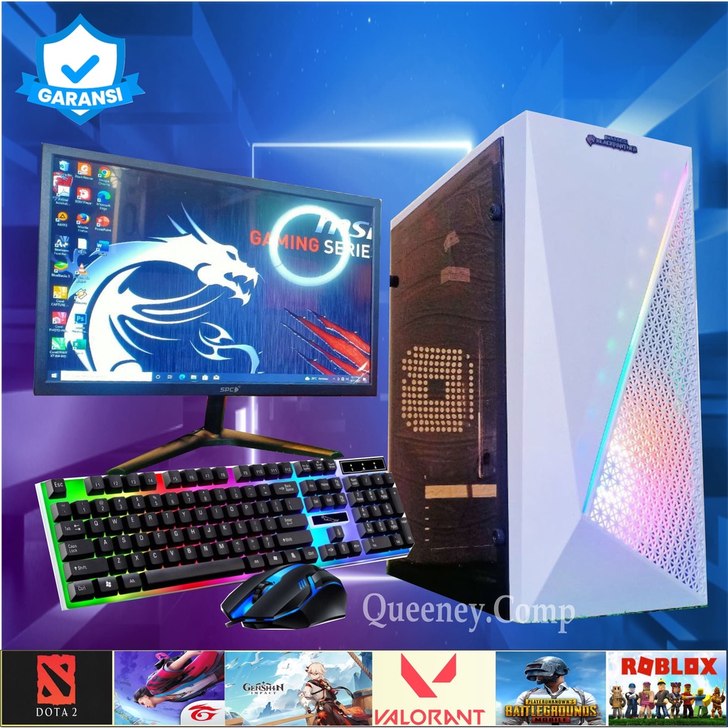 Pc Gaming i7 2600 - Ram 16Gb - Vga 2Gb - Hdd 500Gb - Monitor Fullset