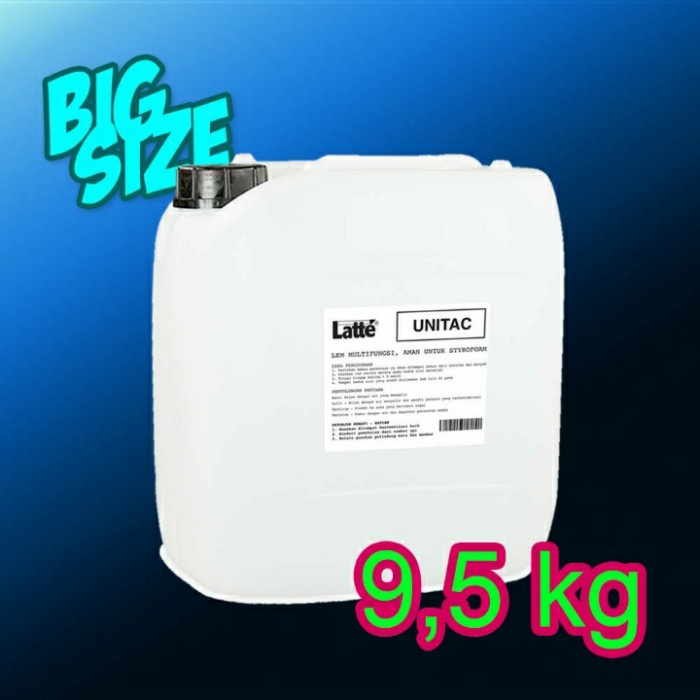 

lem styrofoam gabus Latte UNITAC blek