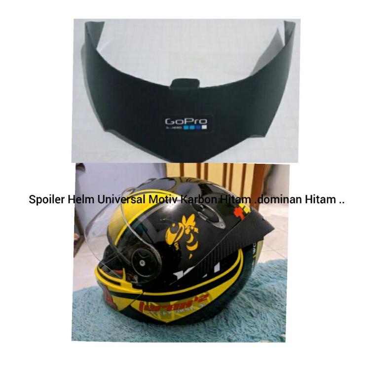 ((P-4-U ♫♪> Spoiler Helm Universal,Kyt Rocket ,Gm Pro Race ,Yamaha Honda Original,INK CL.MAX bisa co
