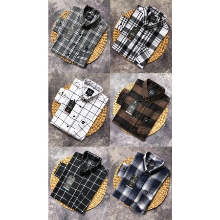kemeja flanel import brand MATICK original TERBARU