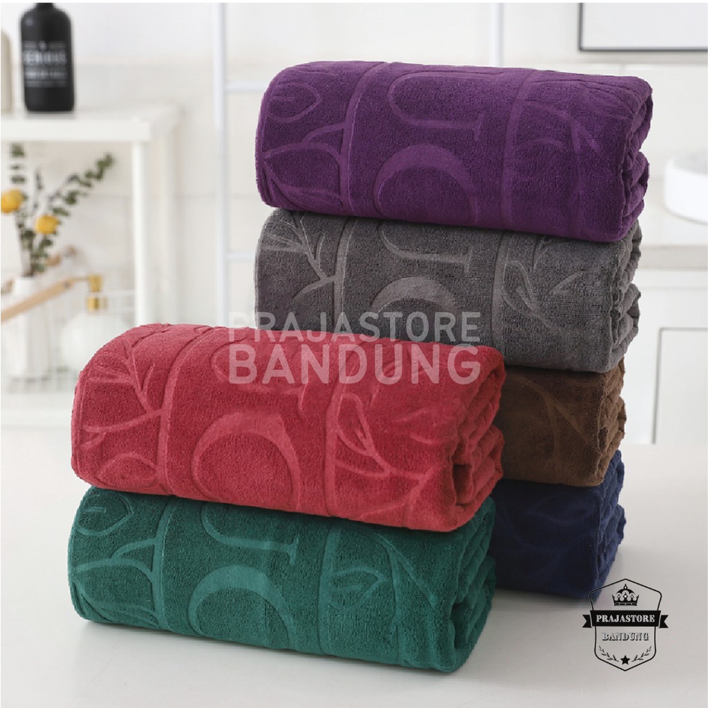 Handuk Mandi Dewasa Gucci Microfiber Jumbo Size 80x160 Tebal Lembut Menyerap Air Super Premium Murah Anduk Guci Lebar Halus Pria Wanita Yg Nyerap Dan Serap Ukran Besar Hanuk Cowok Cewek Towel Grosir Cuci Gudang Termurah Bayar di Tempat COD