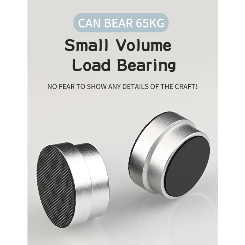 Bt Amplifier Shock Absorbent Foot Pad Aluminium Alloy Anti Selip Kaki Berdiri