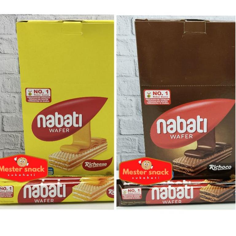 

[KODE PRODUK D97SW9535] Nabati Wafer 7.5 gram (1 pack isi 20 pcs)
