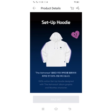 [HANYA DP] DP Unoff( Replika) Hoodie the astronaut (BACA DESKRIPSI)