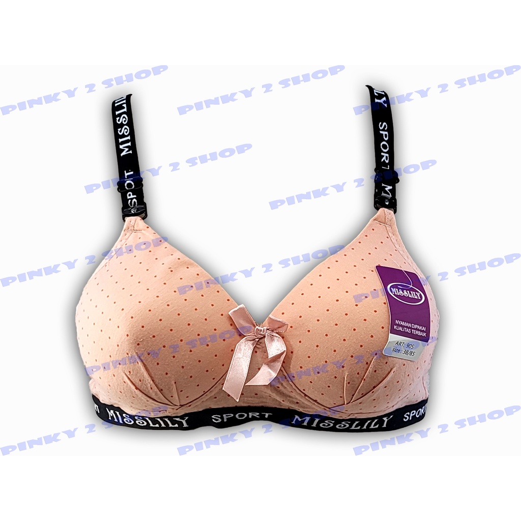 BRA BH BUSA TIPIS MOTIF BINTIK SIZE 36 - 42
