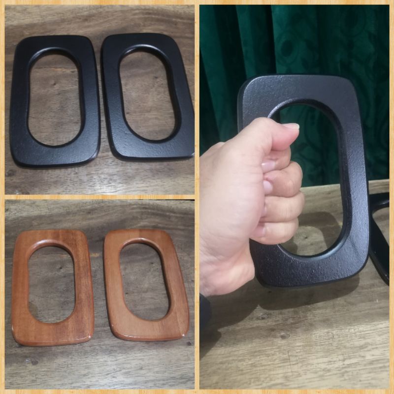 Handle tas kayu kotak gagang geraisurya PO