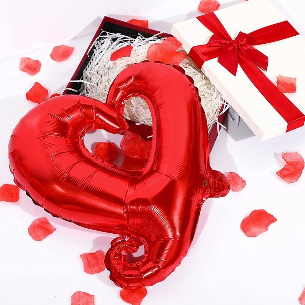 Nanas Hari Valentine Balon Ulang Tahun Pernikahan Dekorasi Balon Tiup Perlengkapan Pesta Balon Set