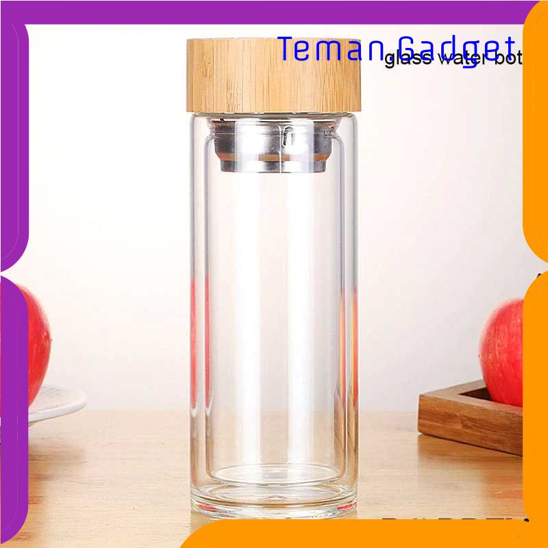 TG - DPR BORREY Botol Minum Kaca Tea Infuser Glass Bottle 330 ml - BR-029