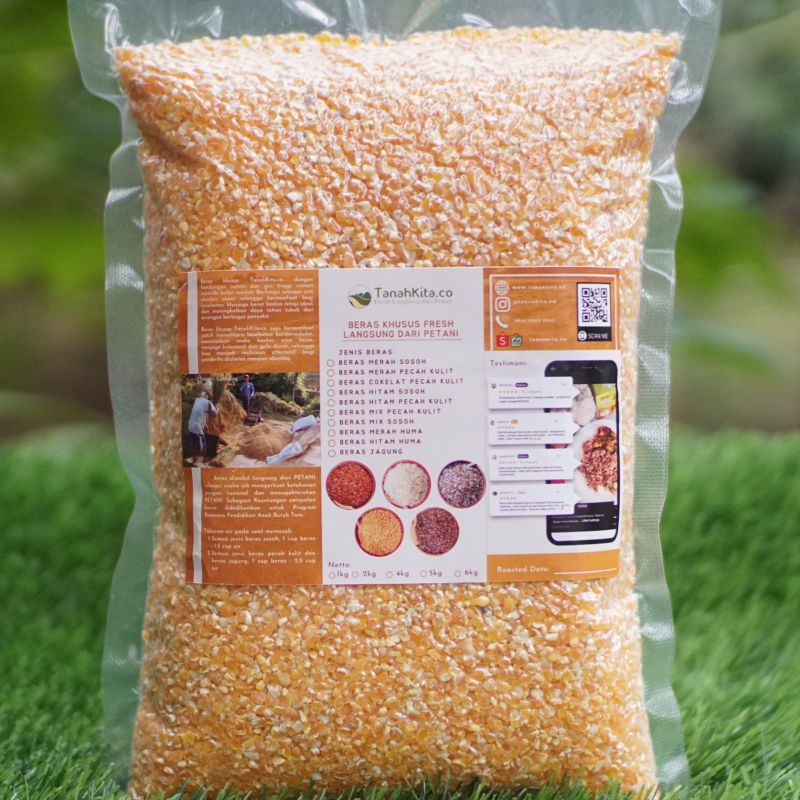 

Beras Jagung untuk Kesehatan | Beras Diet | Beras Diabetes | 1kg Vacuum