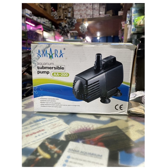 AMARA AA 200 AA200 Submersible Pump Pompa Air Kolam Aquarium