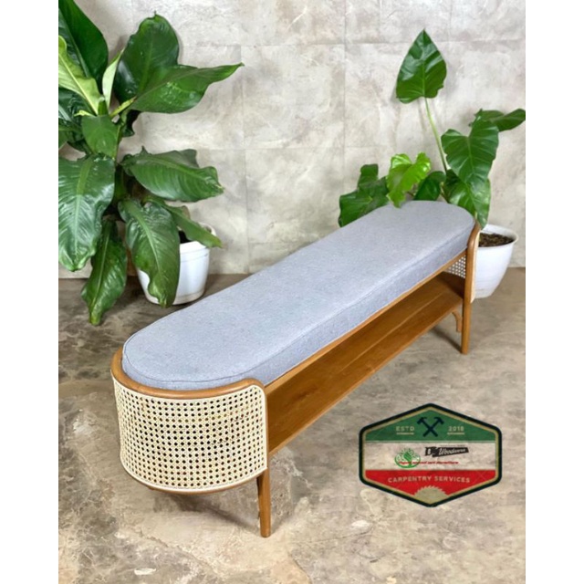 Perlengkapan Rumah/Kursi sofa/Sofa minimalis/bench/Bench sofa minimalis jati