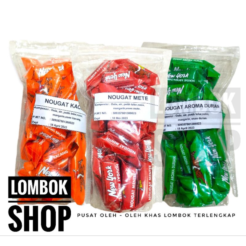 

Permen Nougat Kacang, Kacang Mete dan Aroma Durian New York