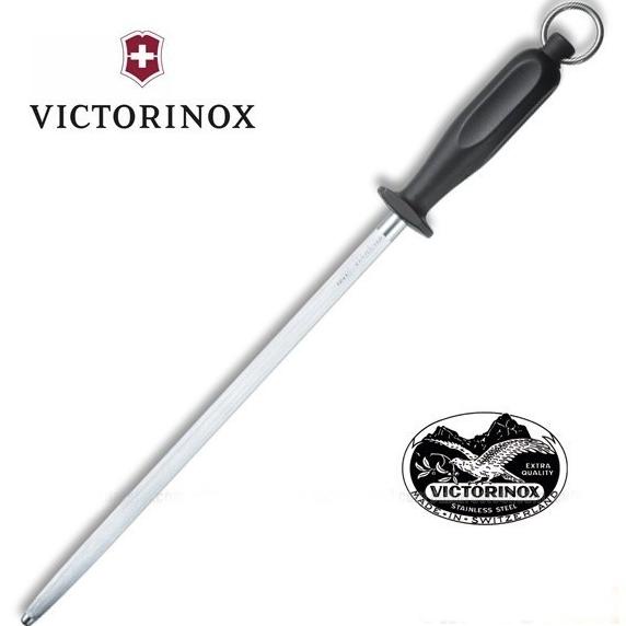 Pengasah pisau / sharpening steel victorinox original 30 cm 7.8513