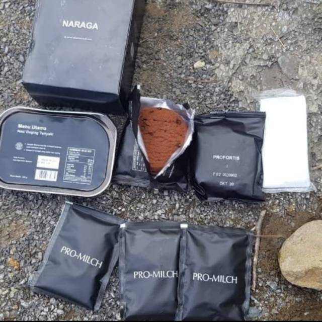 ⭐BISA COD⭐ Set ransum naraga makanan siap instan imukal t2 t2sp t2b t2c pemanas