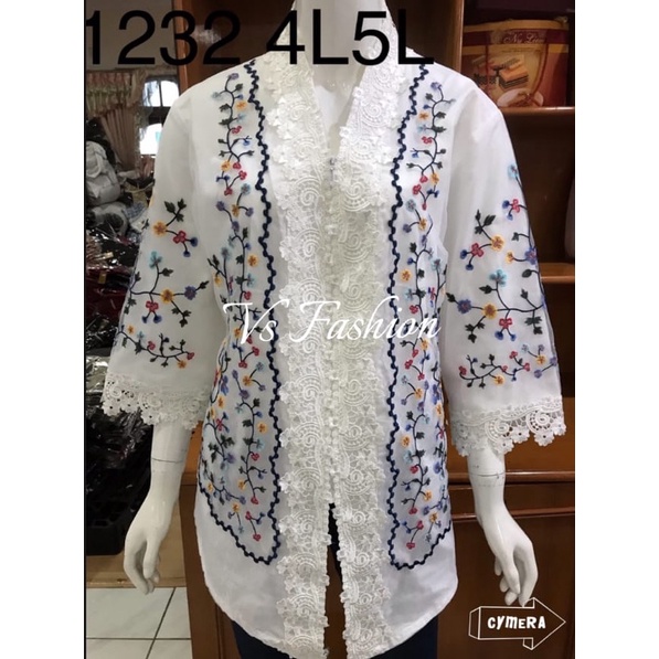 0969/0970 kebaya alexuez bordir organdi /kebaya encim premium