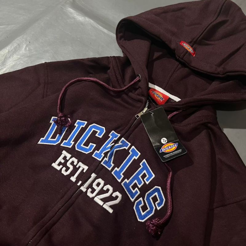 HOODIE ZIPPER DICKIES HIGH QUALITY CASUAL HYPE FASHION PRIA