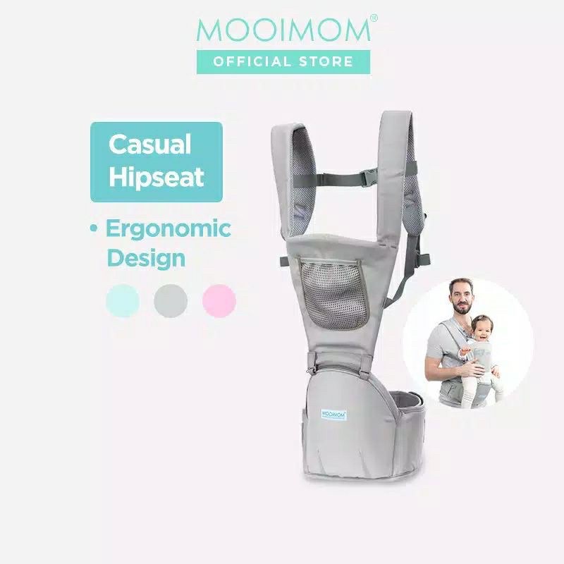 MOOIMOM Casual Hipseat Carrier Gendongan Bayi