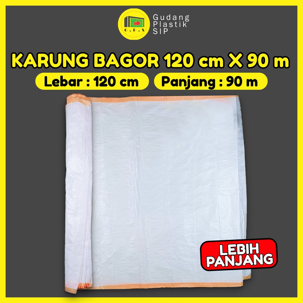 Karung Bagor/ Karung Rol/ ukuran 120 cm x 90 meter