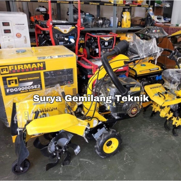 Cultivator Tiller Firman Ftl600A Mesin Traktor Tiller Bajak Tanah